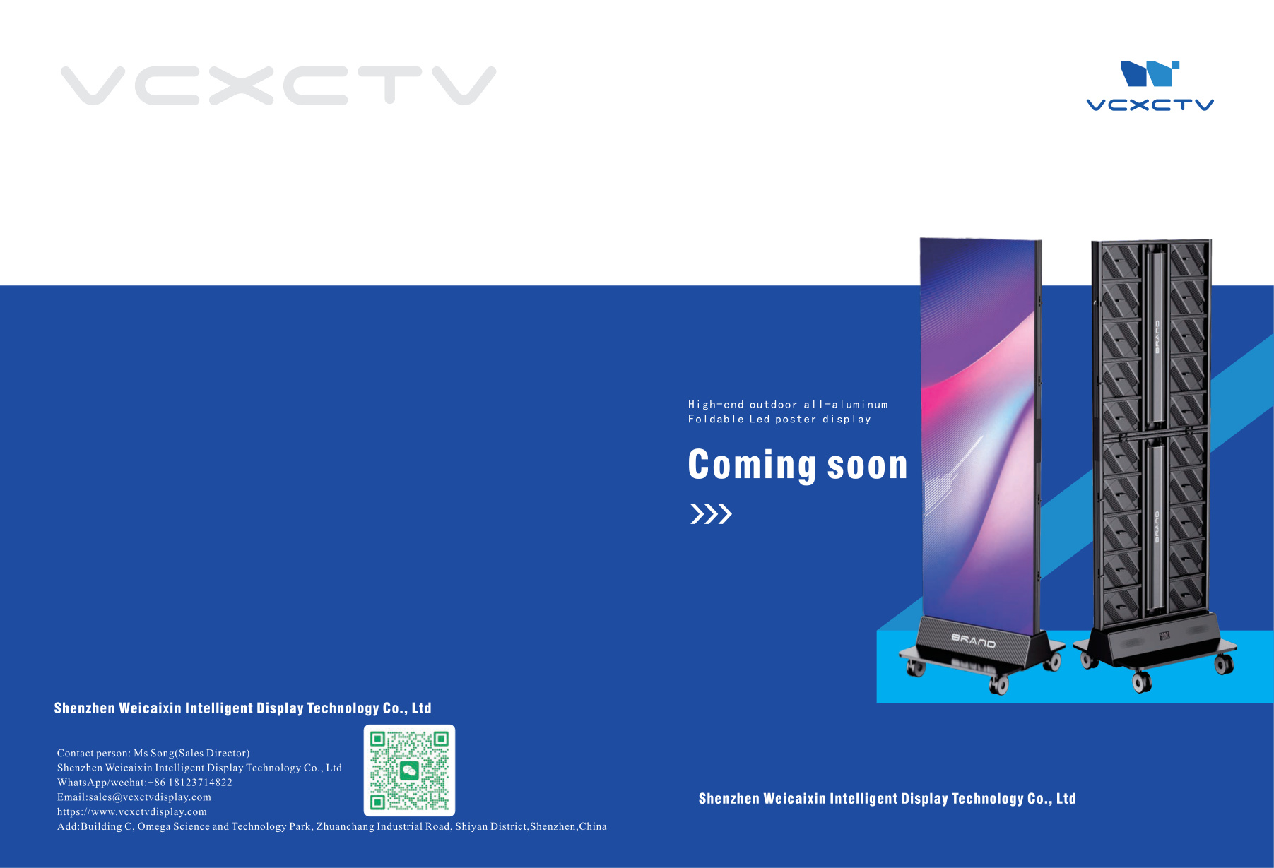 LED Poster Display catalog cover