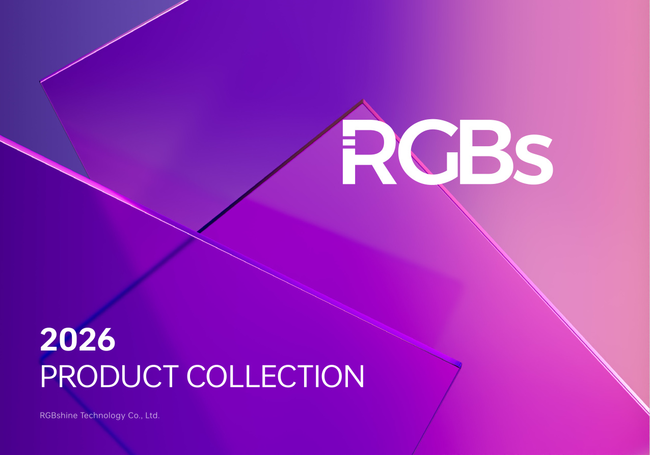 Outdoor LED display for billboards and facades